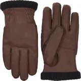 Hestra Deerskin Primaloft Rib Herren, Handschuhe-Braun-10