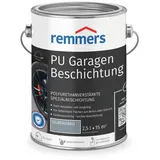 Remmers PU Garagenbeschichtung silbergrau, matt, 2,5 Liter, Beton- und Bodenfarbe, für Garagen, abriebfest und beständig gegen Weichmacher