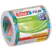 Tesa ECO & CLEAR Klebefilm transparent 15,0 mm x