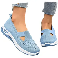 Generisch Orthopädische Schuhe Damen, Walkingschuhe Sommerschuhe Sommer Weite H Damenschuhe Gesundheitsschuhe Breite Füße Leicht Barfußschuhe Barfussschuhe Atmungsaktive Elegant Und Bequem Laufschuhe - 40 EU