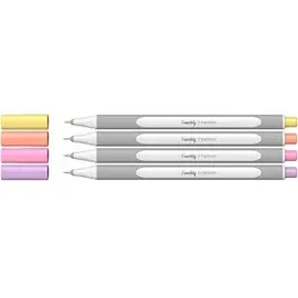 teachly Fineliner Pastell Summer 4er Set