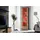 komodee Vitrine, Alessandria A2 Schwarz/Wotan 60x192x42 cm,