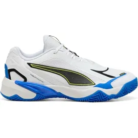 Puma Solarstrike 4 Hallenschuhe Herren Puma White/Black/Ultra Blue 46