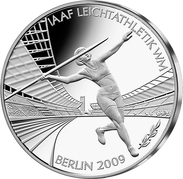 Bund 10 Euro Leichtathletik WM'09 st