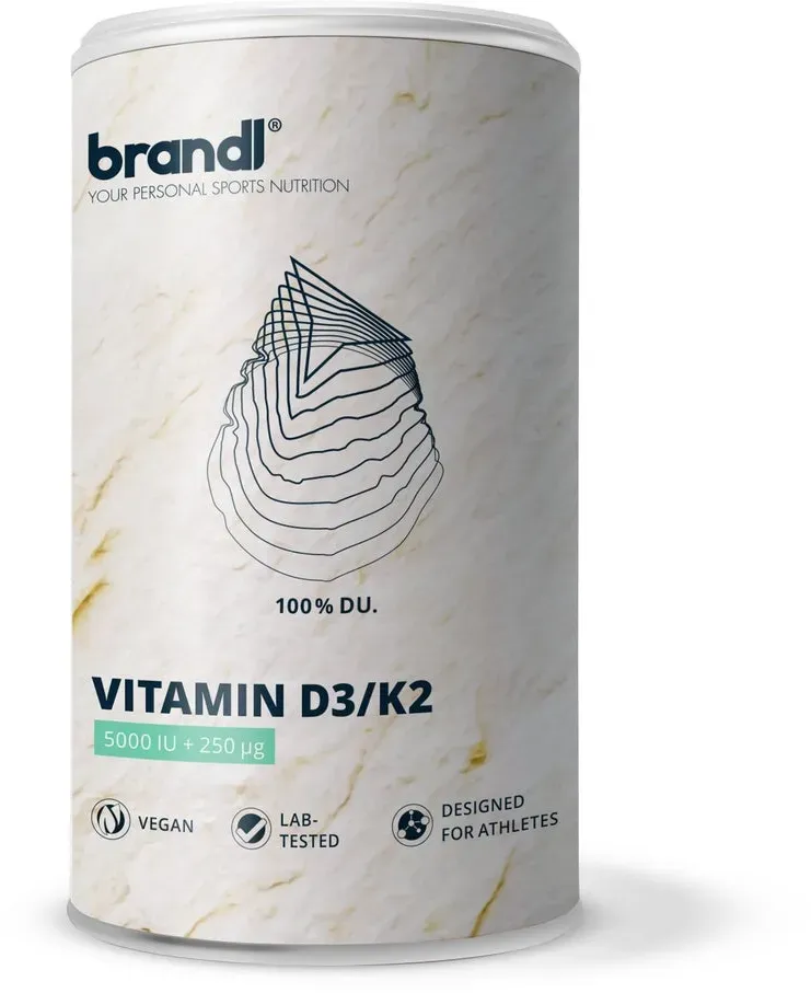 brandl® Omega 3 D3 K2 Kapseln mit Premium Fischöl Omega 3 | EPA DHA hochdosiert mit 2:1 Verhältnis 120 St