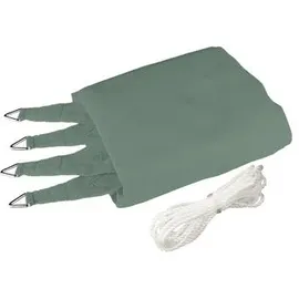 WINDHAGER Sonnensegel Capri Rechteck 3 x 4 m, Sonnenschutz für Garten & Terrasse, UV-und witterungsbeständig, Olive,