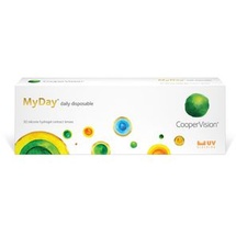 CooperVision MyDay daily disposable 30 Linsen) PWR:1, BC:8.4, DIA:14.2