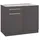 WIHO KÜCHEN Eckunterschrank Flexi2 100 x 57 x 82 cm Grau