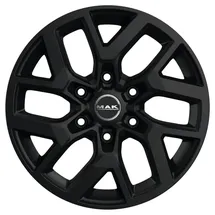 MAK Gravel matt black Alufelge 16 Zoll ET45 6x114,3 ML66.1