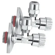 Primaster Eckventil 1/2 X 3/8 Chrom Mit Dichtung 2 Stück Ventile - Primaster