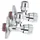 Primaster Eckventil 1/2 X 3/8 Chrom Mit Dichtung 2 Stück Ventile - Primaster
