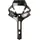 Tacx Ciro Flaschenhalter Carbon schwarz/weiß