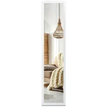 wallfluent Standspiegel 156 x 36 cm Weiß
