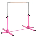 Homcom Gymnastik, Rosa, Metall, massiv, 121x194 cm, unisex, Outdoor Spielzeug