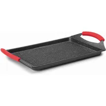 Lacor Grillplatte 33 x 25 cm Aluminium/Metall/Stein schwarz