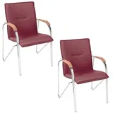 NOWY STYL Samba 2 St. Kunstleder bordeaux
