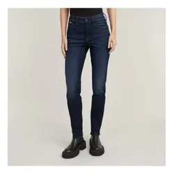 G-Star für Damen. D23638-D760-G729 Ace 2.0 Slim Straight Jeans navy (28/34), Lässig, Baumwolle, Denim, Marine