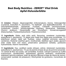 Best Body Low Carb Vital Drink Apfel-Holunderblüte 1000 ml