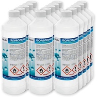 15 x 1 Liter Isopropanol 70% Isopropylalkohol 2-Propanol Lösungsmittel Fettlöser Nagellackentferner