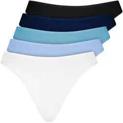 NUR DIE Damen String Basic 5er Pack