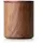Continenta Walnuss Dose braun 13 x 13 x 16 cm