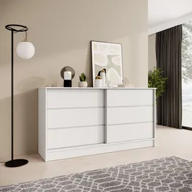 beautysofa MIRELA 161 x 85 x 43,5 cm Weiß