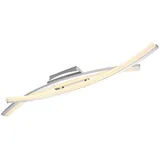 LINDBY LED-Deckenleuchte Elarit dimmbar - silber,