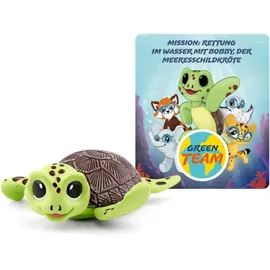 Tonies Hörspielfigur Green Team - Mission: Rettung am Wasser mit Bobby, der Meeresschildkröte grün