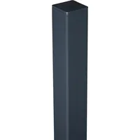 GROJA Zaunpfosten 6 x 6 x 190 cm Anthrazit/Aluminium