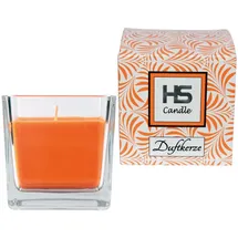 HS Candle Duftkerze 8 x 7,5 cm weiß