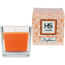 HS Candle Duftkerze 8 x 7,5 cm weiß