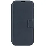decoded iPhone 17 Leder Wallet Case Navy Shadow blau