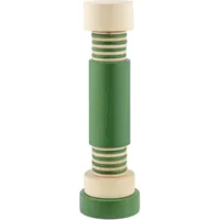 Alessi Twergi Salz/Pfeffermühle aus Buchenholz, Pfeffermühle + Salzmühle, Grün