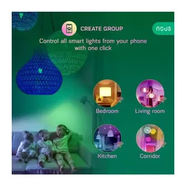 Nous Smart Light Lampe 5 W E14 RGB