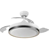 Osram Retractable 1070 66 cm Deckenventilator Weiß