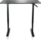 HJH Office STAND CR - Stehschreibtisch Schwarz