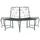 vidaXL Baumbank 160 x 80 x 89 cm Grau