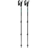 Leki Khumbu Pro Wanderstöcke (Größe 110-145cm, schwarz)