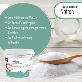 Höfer Chemie Natron Backsoda Natriumhydrogencarbonat 25 kg
