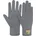 Kinder Merino Strick-Fingerhandschuhe in Grau Gr 6-8-jahre
