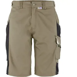 Shorts "BESTWORK NEW" - 62 - khaki/Schwarz
