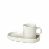 BLOMUS Espressoset Pilar 4tlg. Keramik Beige