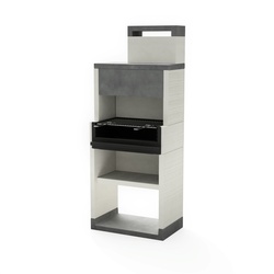 Tuozi Grill Venit Plus Hotte 78 Holz/Kohle [F]