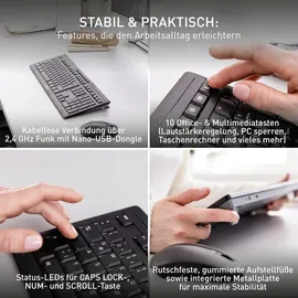 Cherry Stream Desktop Recharge US schwarz