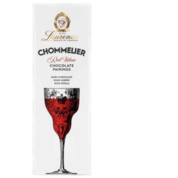 Dunkle Schokolade mit getrockneten Sauerkirschen und Rosenblättern Laurence Chommelier Red Wine, 100 g