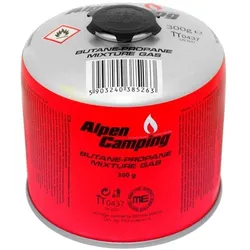 Alpen Camping Gaskartusche 300 g 529 ml Schraubgaskartusche 7/16" Gewinde