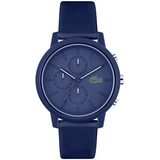 Lacoste Chronograph Quarz Uhr für Herren Kollektion Lacoste.12.12 mit Silikonarmband