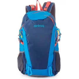 HAUPTSTADTKOFFER blnbag S2- MULTIFUNKTIONALER BACKPACK, 20L, vielseitig einsetzbar mit Ergonomischen Schultergurten zum Wandern, Schule, Uni, Freizeit für Damen/Herren Ocean Blue