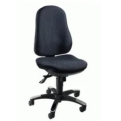 Topstar Bürostuhl Trend SY 10, 9020HF0 Stoff schwarz, Gestell schwarz