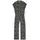 STREET ONE Gemusterter Jumpsuit - 36W / 30L
